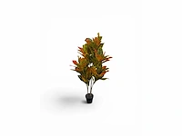 120 leaves, 6 branches croton plant (2x) - afbeelding 3 van  8