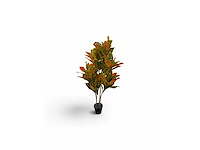 120 leaves, 6 branches croton plant (5x) - afbeelding 1 van  8