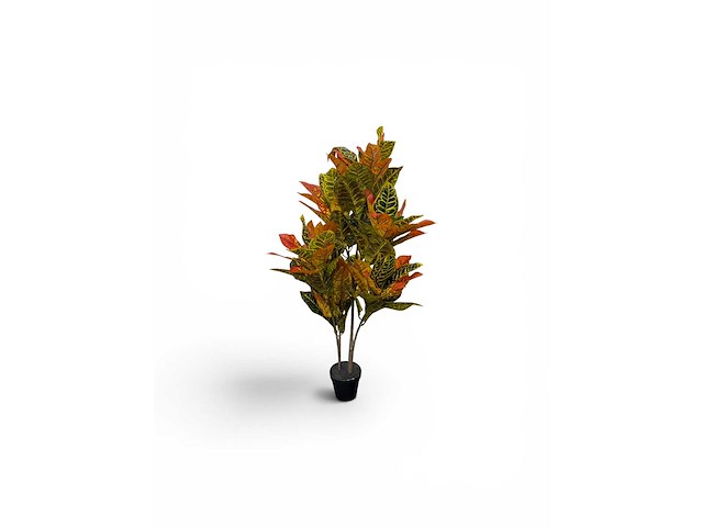 120 leaves, 6 branches croton plant (5x) - afbeelding 3 van  8