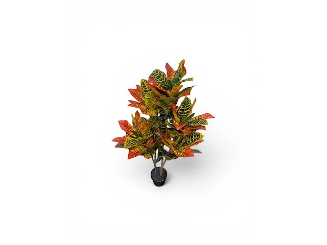 120 leaves, 6 branches croton plant (5x) - afbeelding 4 van  8