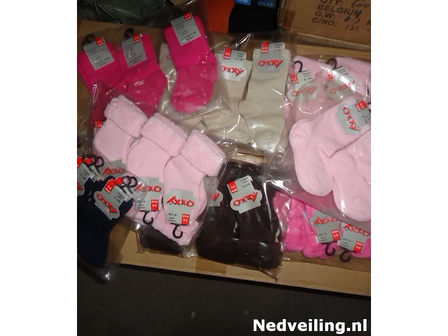 120 paar babysokjes 0-12 mnd assorti - afbeelding 2 van  3