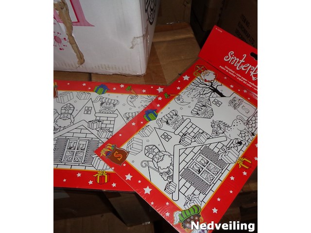 120 sets van 6 sinterklaas kleurplaten - afbeelding 1 van  3