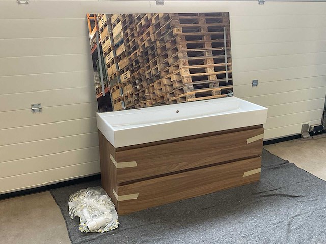 120cm badmeubelset - afbeelding 1 van  6