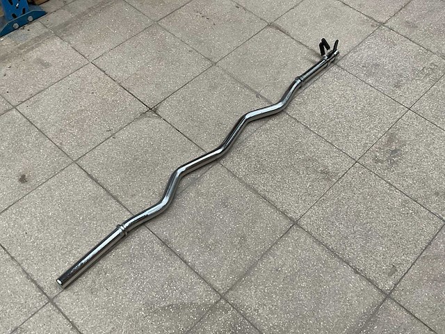 120cm curl halterstang - afbeelding 1 van  1