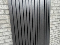 120x composiet gevelbekleding triple rhombus zwart 290cm lang - 67 m2 - afbeelding 3 van  5