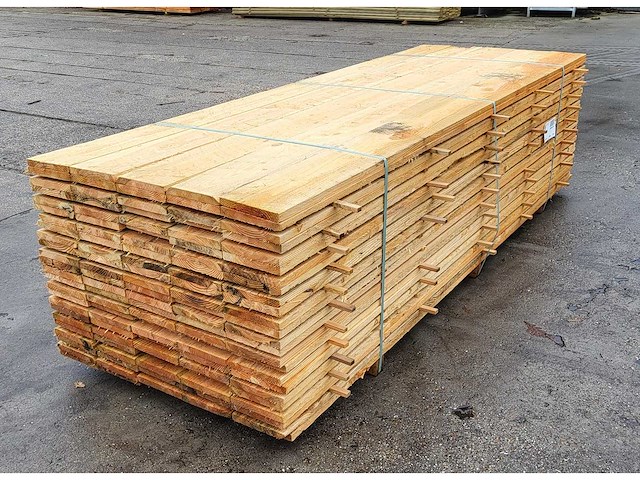 120x douglas planken 22x200mm, lengte 300cm - afbeelding 1 van  5