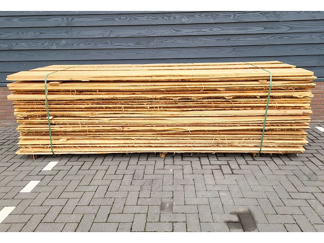 120x douglas schaaldelen 15-25 cm breed, lengte 325cm - afbeelding 5 van  5