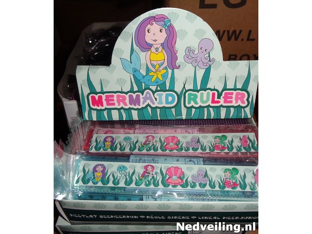 120x lineaal mermaid 15cm - afbeelding 3 van  3
