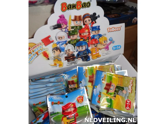 120x zakjes met bonboa bouwstenen tobees - afbeelding 2 van  3