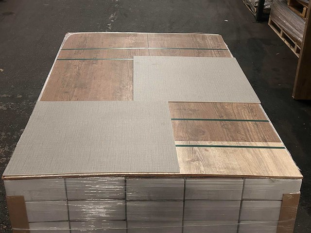 121 m2 pvc dryback tegel - 500 x 500 x 5 mm - afbeelding 3 van  3