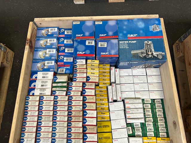123 kg net bearings from skf, ina, snr, nsk, rhp, koyo and others - afbeelding 2 van  9