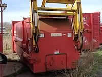 12.5 m³ haakarm afzet perscontainer, geesink kiggen, 2000 - afbeelding 2 van  9