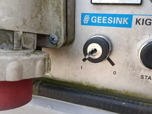 12.5 m³ haakarm afzet perscontainer, geesink kiggen, 2000 - afbeelding 7 van  9