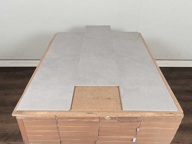 125 m2 pvc click tegel met xps onderlaag - 610 x 305 x 4+1 mm - afbeelding 2 van  2