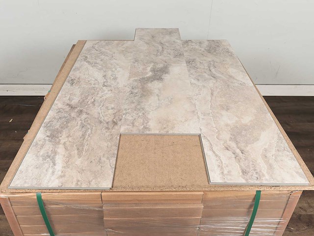 125 m2 pvc click tegel met xps onderlaag - 610 x 305 x 4,4 mm - afbeelding 4 van  4