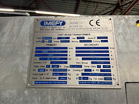 1250 kva imefy transformator 25.000/400 volt dry type - afbeelding 4 van  12