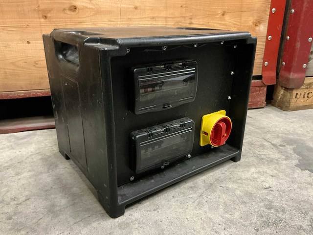 125a verdeelkast 2x 63a cee 5p - afbeelding 1 van  2