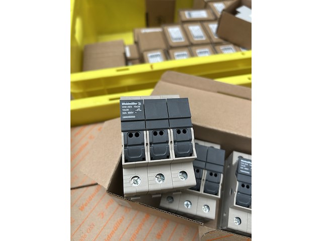 125x installatiemateriaal w.o. zekeringklemmen weidmüller - afbeelding 3 van  9