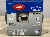 125x6x22.2 mm slijpschijf 125 mm metaal (12x) - afbeelding 2 van  3