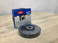 125x6x22.2 mm slijpschijf 125 mm metaal (12x) - afbeelding 1 van  2