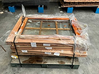 125x84.5x6.8 cm douglas draai/kiepraamkozijn (4x) - afbeelding 2 van  7