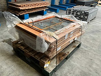 125x84.5x6.8 cm douglas draai/kiepraamkozijn (4x) - afbeelding 3 van  7