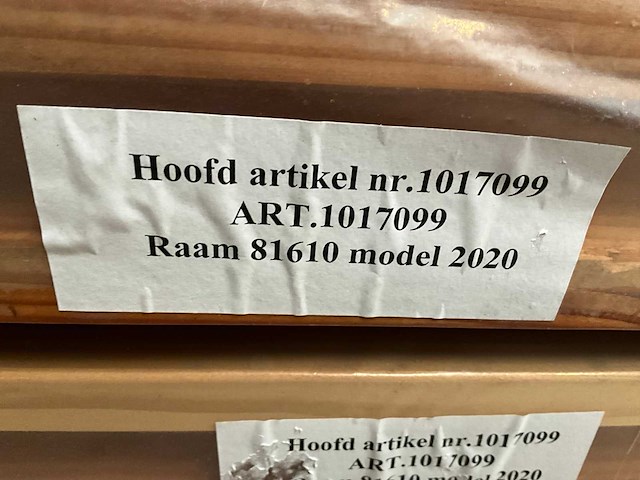 125x84.5x6.8 cm douglas draai/kiepraamkozijn (4x) - afbeelding 5 van  7