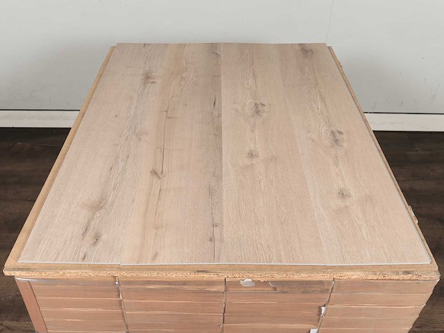 128 m2 pvc spc click plank met xps onderlaag - 1220 x 228 x 5+1,5 mm - afbeelding 2 van  2