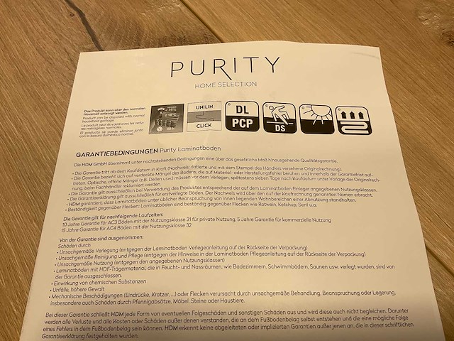 12,8m² purity glow natuurlijk eiken laminaatvloer - afbeelding 3 van  12