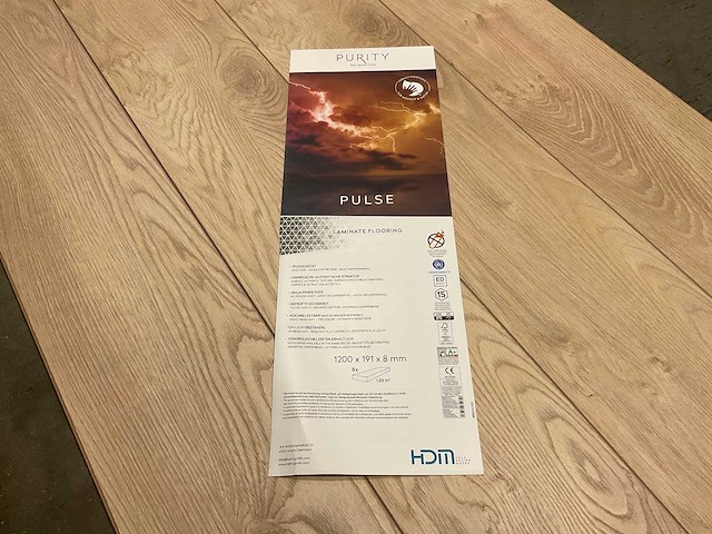 12,8m² purity pulse eiken loft laminaatvloer - afbeelding 7 van  11
