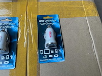 12v usb auto oplader (105x) - afbeelding 3 van  4