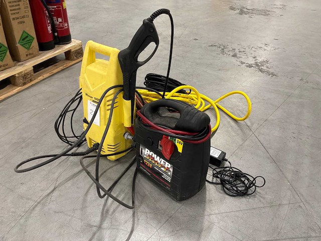 12v/24v startbooster en kärcher 1000 hogedrukspuit - afbeelding 1 van  3