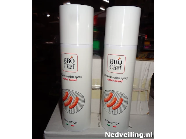12x anti kleef spray 200ml voor grilplaten - afbeelding 2 van  3