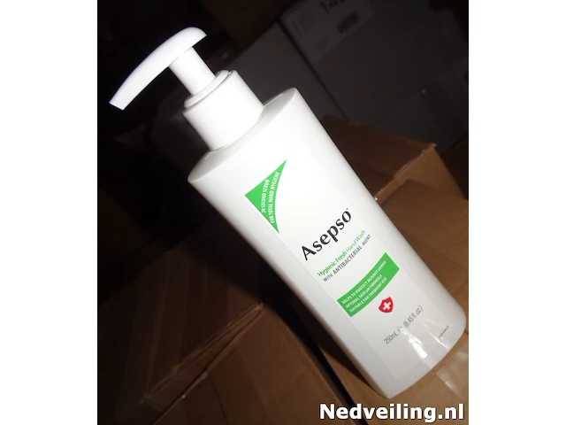 12x asepo handzeep in flacon - afbeelding 3 van  3