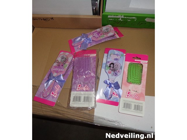 12x barbie haarborstel - afbeelding 1 van  3