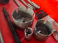 12x diverse boren/beitels en gatenzagen o.a. bosch, kelfort - afbeelding 3 van  12