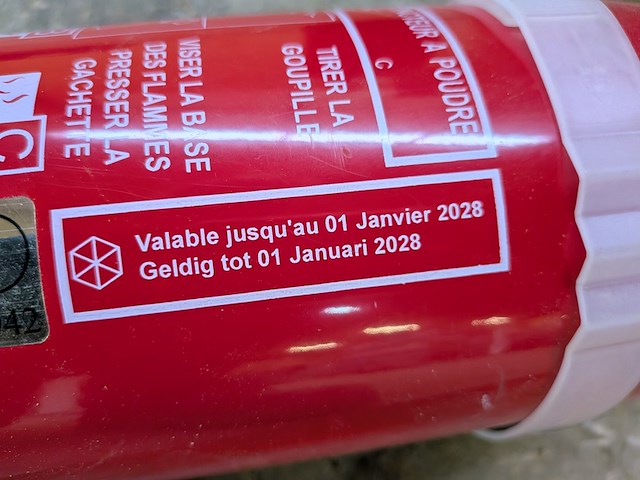 12x diverse brandblussers - afbeelding 7 van  13