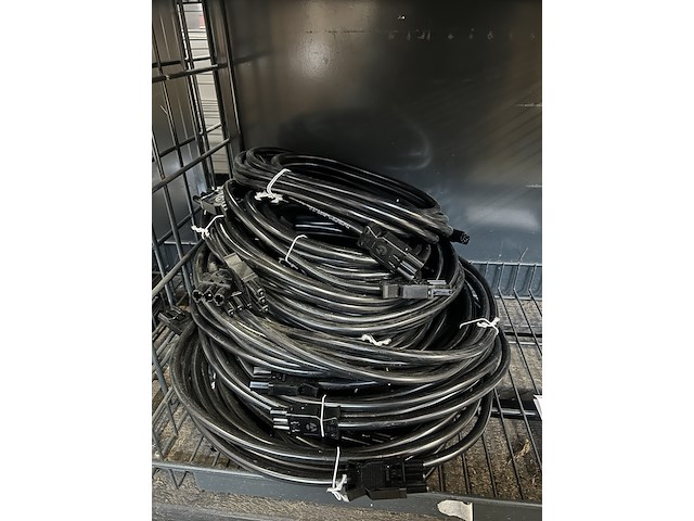 12x diverse stroomkabels - afbeelding 1 van  3