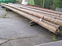 12x houten ronde paal - afbeelding 9 van  9