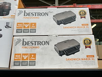 12x huishoudelijke apparaten w.o. eierkoker, sandwichmaker w.o. bestron, alpina, emerio - afbeelding 4 van  7