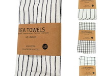 12x keukenhanddoeken 45x60cm - afbeelding 1 van  3