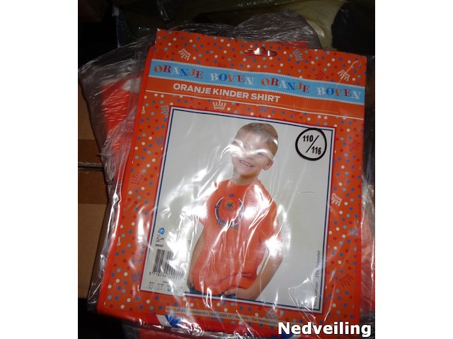 12x kinder t-shirts holland - afbeelding 2 van  3