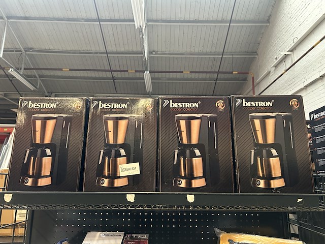 12x koffiezetapparaat bestron, acm1000co - afbeelding 1 van  4