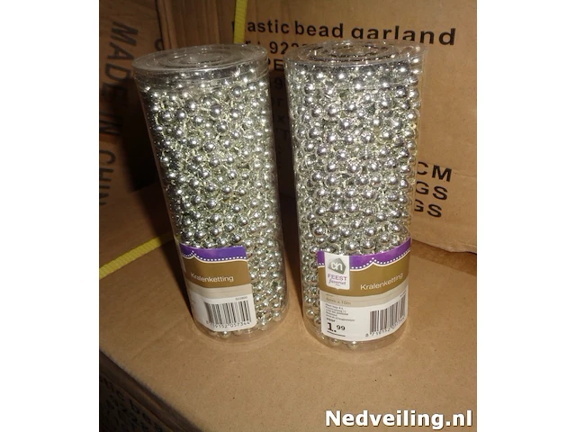 12x kralenketting 8mmx10mtr - afbeelding 2 van  3