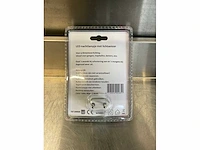 (12x) led nachtlamp - sensor - 5 led’s - afbeelding 5 van  5