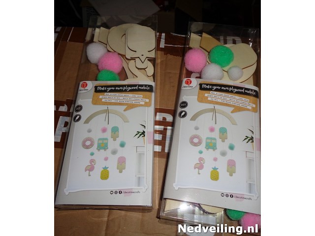 12x maak je eigen houten mobiel - afbeelding 3 van  3