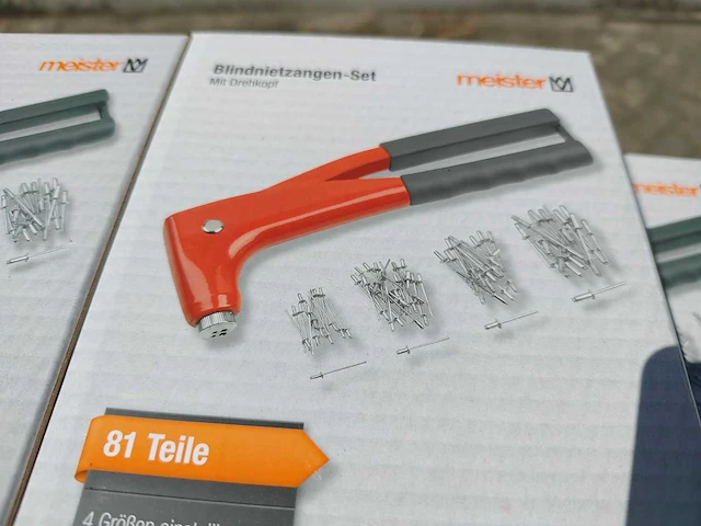 12x meister - popnageltang - afbeelding 6 van  6