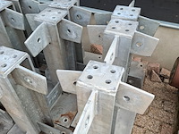 12x metalen poot met grondplaat - afbeelding 6 van  7