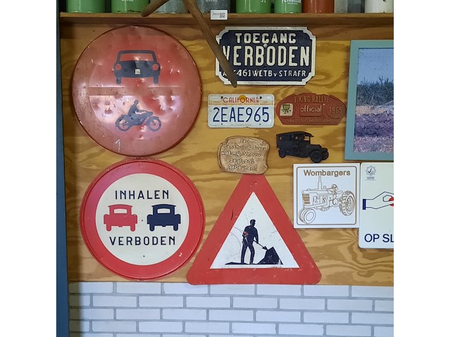 12x nostalgisch wandbord - afbeelding 2 van  7