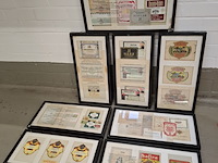 12x nostalgische afbeelding in lijst - afbeelding 1 van  10